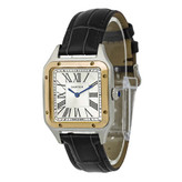 ساعت مچی زنانه کارتیه دومونت Cartier Santos Dumont مشکی