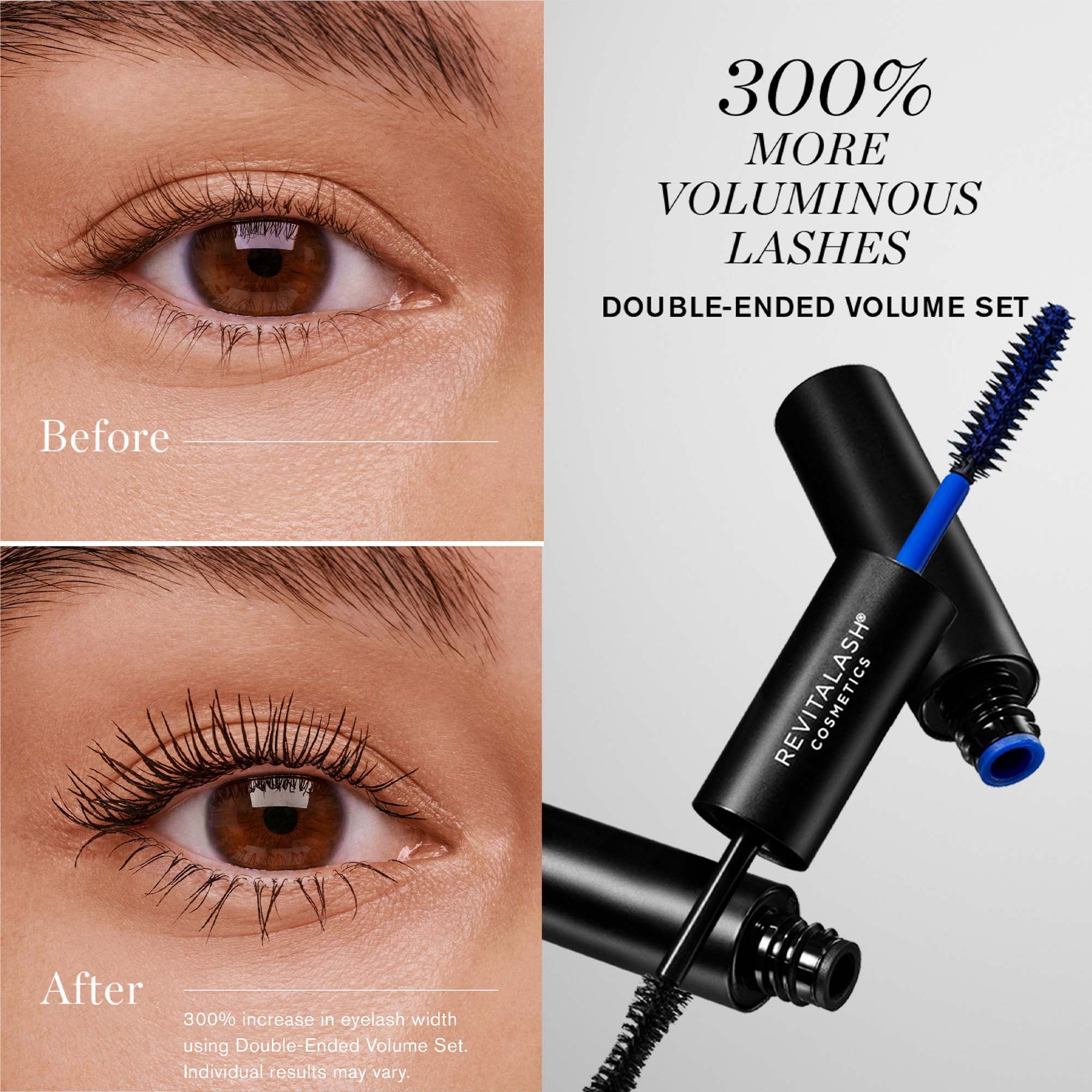 ست دوطرفه حجم‌دهنده مژه RevitaLash RevitaLash Double-Ended Volume Set – Volumizing Primer & Mascara