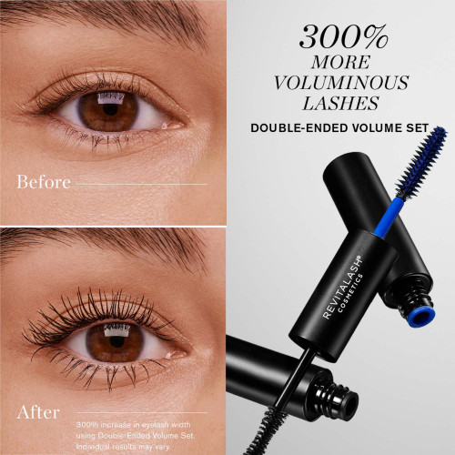 ست دوطرفه حجمدهنده مژه RevitaLash RevitaLash Double-Ended Volume Set – Volumizing Primer & Mascara