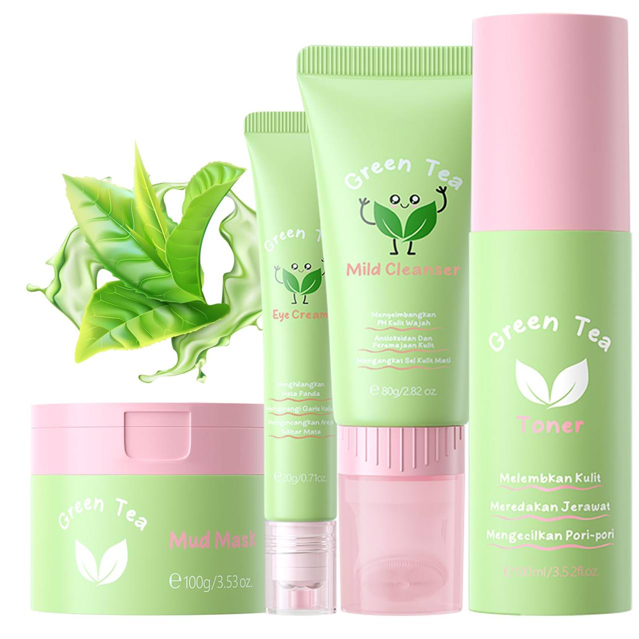 ست مراقبت پوست چای سبز FENYI Green Tea