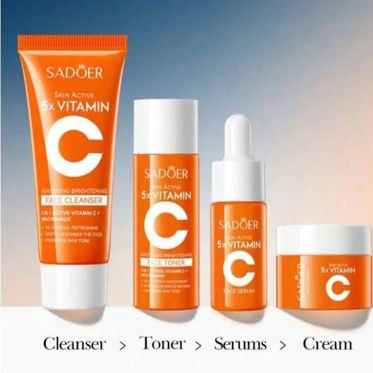 ست 4 عددی ویتامین C سادور SADOER 5X Vitamin C